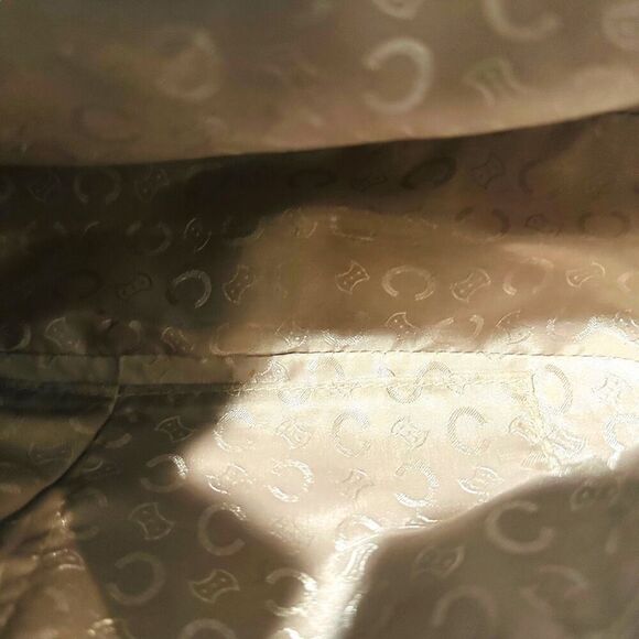 CELINE w/COA Light Tiffany Blue Shoulder Bag Hobo Luxury Leather Purse Bag w/ C - Picture 12 of 13